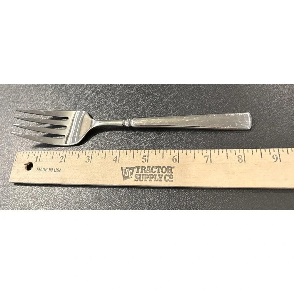 Oneida Easton Stainless Steel Meat Fork Forks Set Of 2 USA